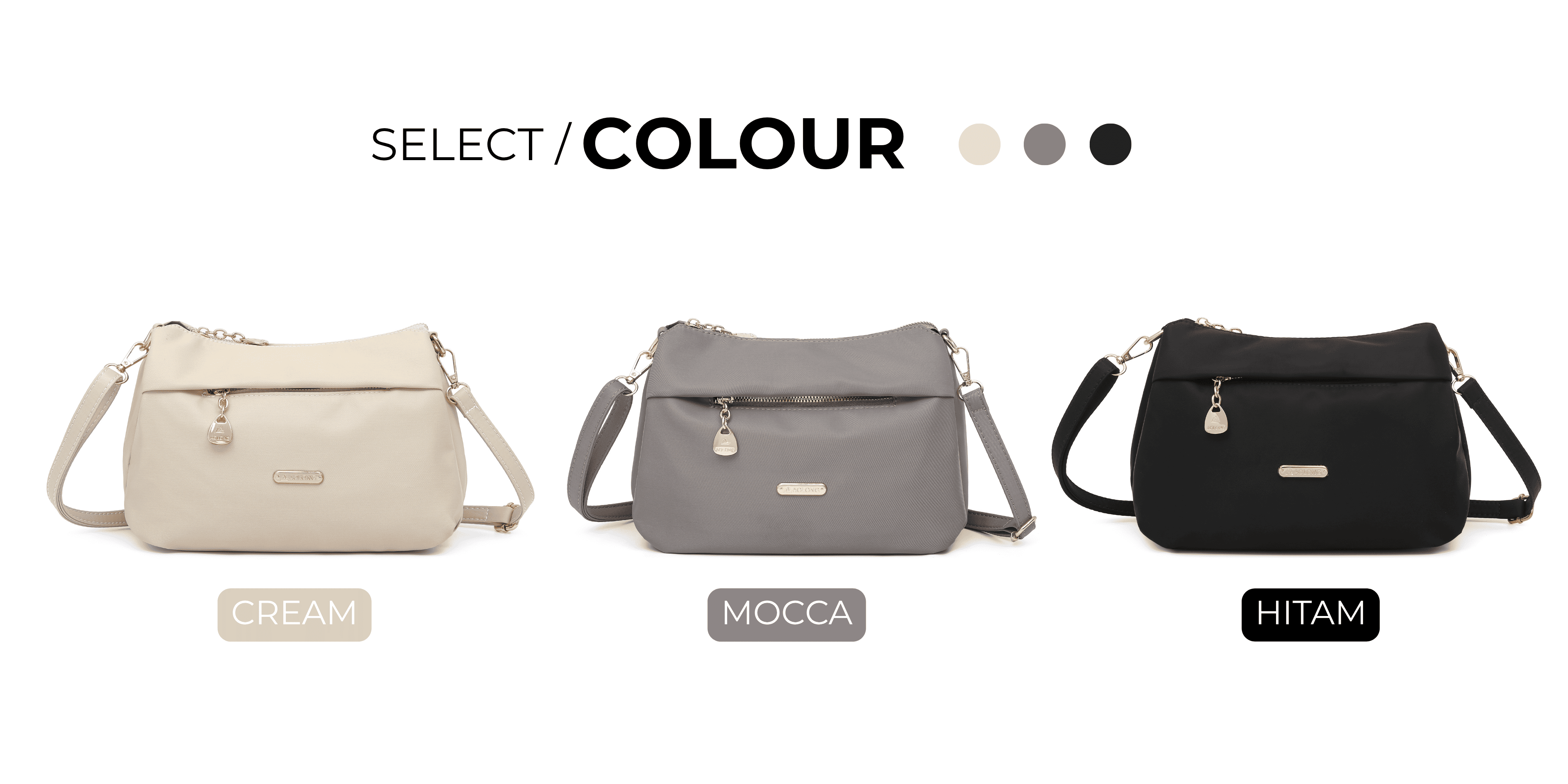 Jual AOLONG RANI 0828# - Tas Selempang Wanita Elegan Terbaru Berbahan ...