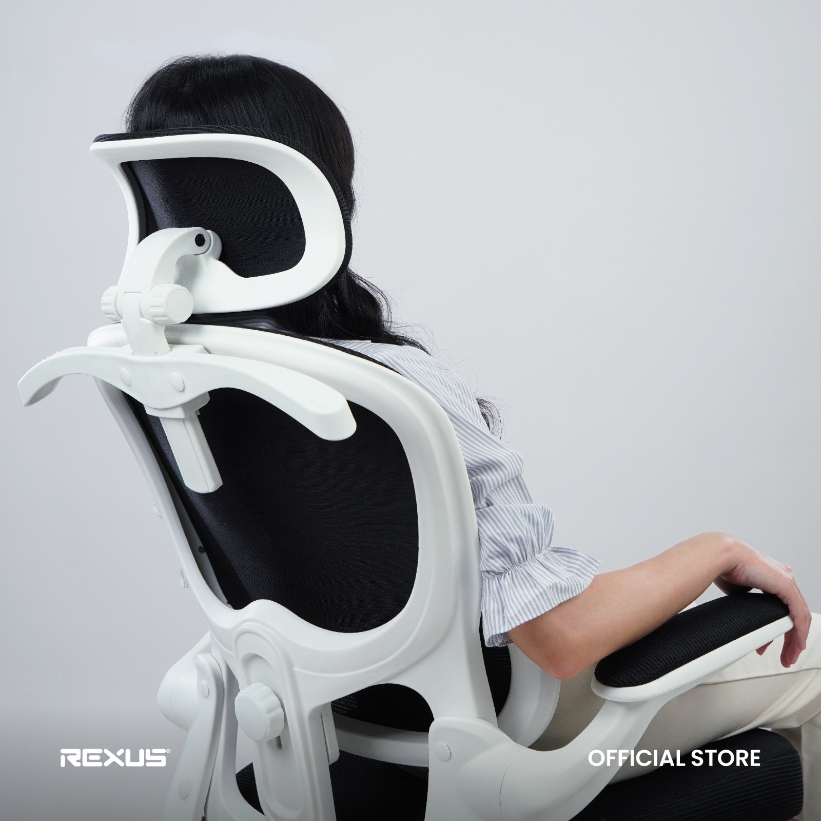 Jual Rexus Ergonomic Office Chair Kursi Kantor NC-2 / NC2 | Shopee ...