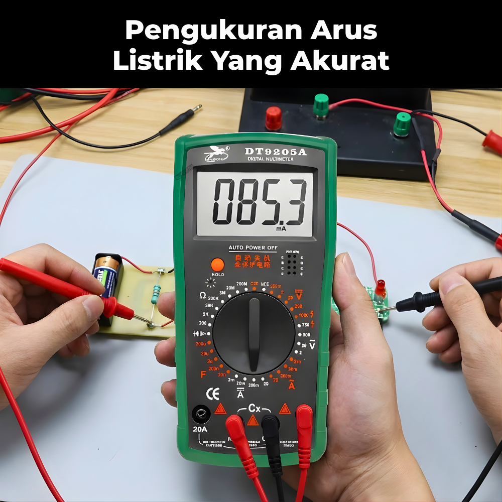 Jual FEIBAO Multimeter Digital AC/DC 1000V | Pengukur Arus Tegangan ...