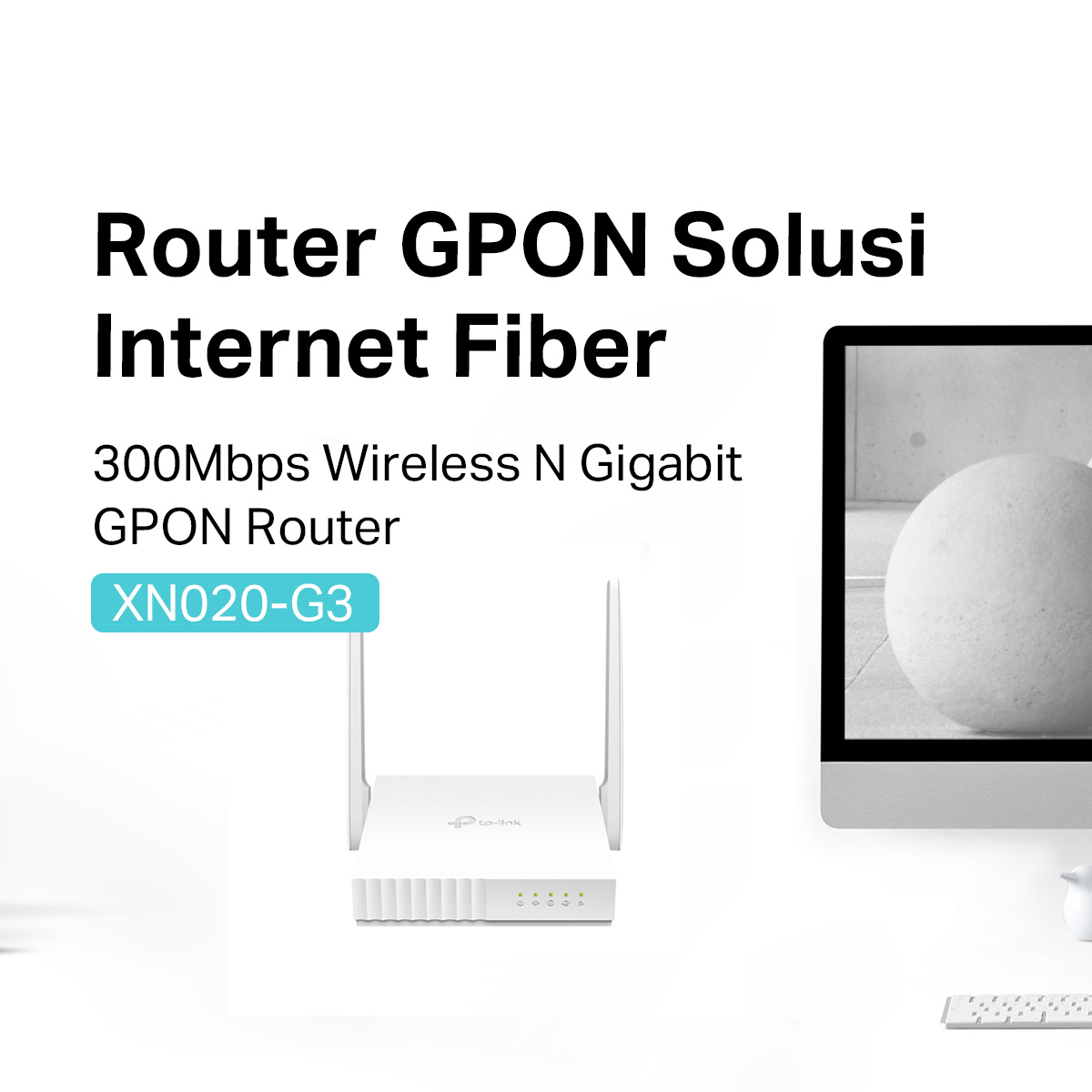 Jual TP-Link XN020-G3 300Mbps Wireless N Gigabit VoIP GPON Wi-Fi Router ...