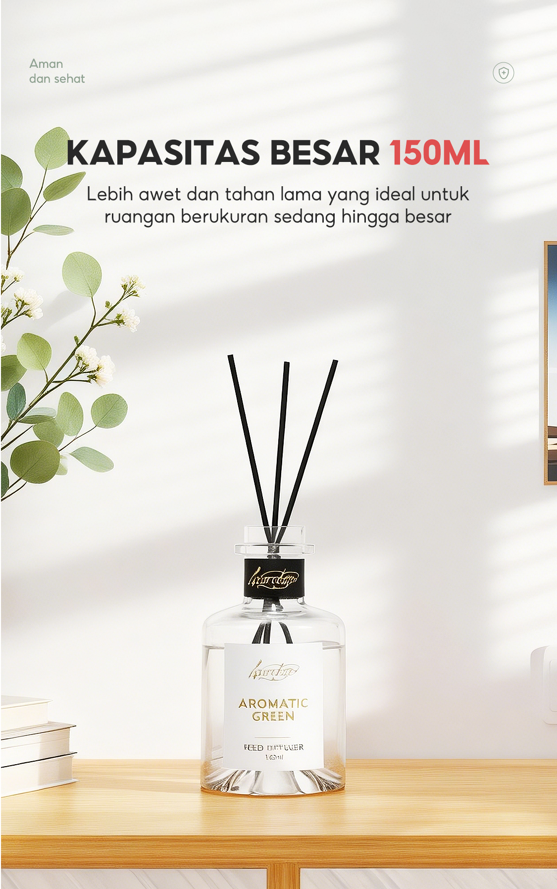 Jual OHSOME - Lavendale Reed Diffuser Pengharum Ruangan Aroma Floral ...