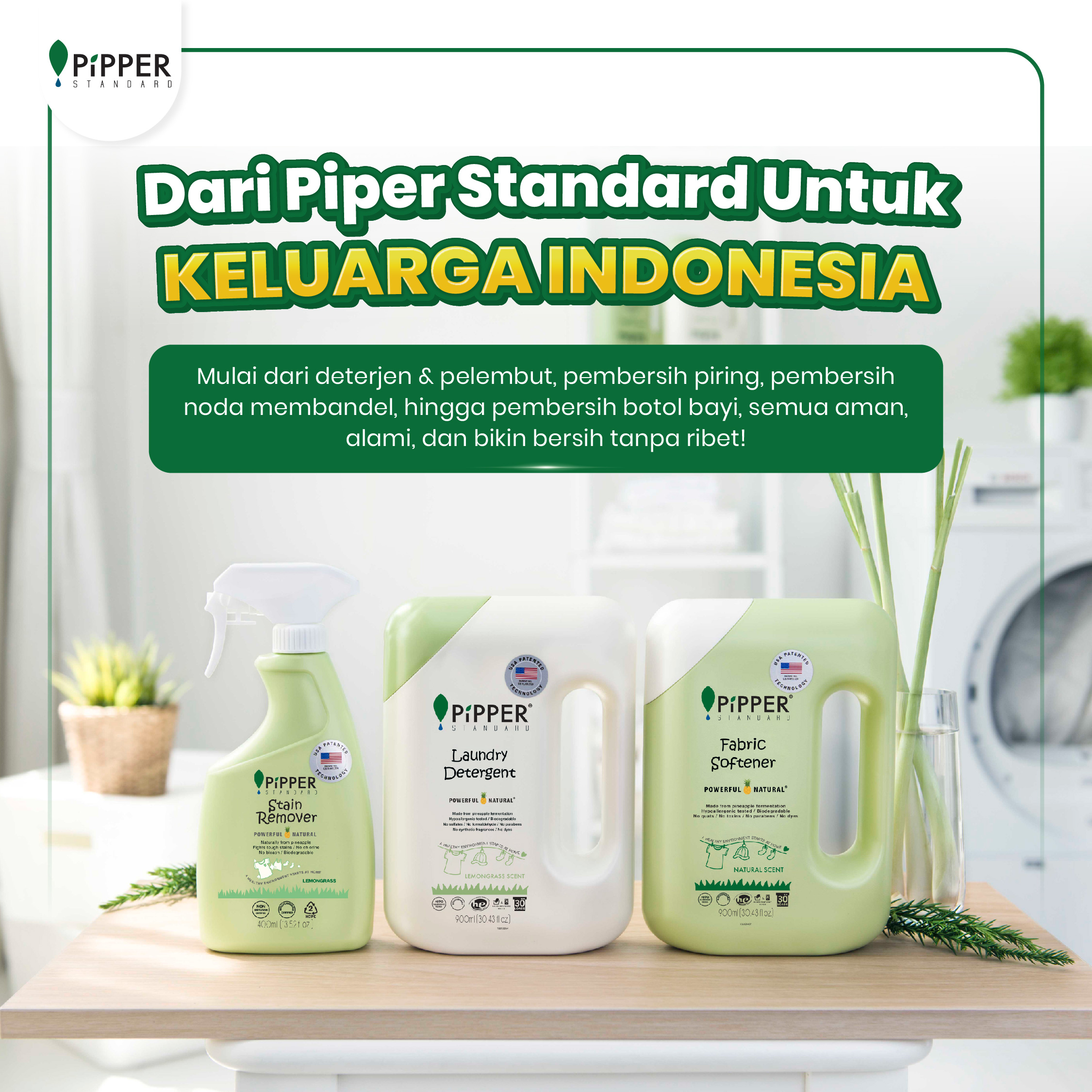 Jual PiPPER Multi Purpose Cleaner Eucalyptus Scent 500ml | Shopee Indonesia