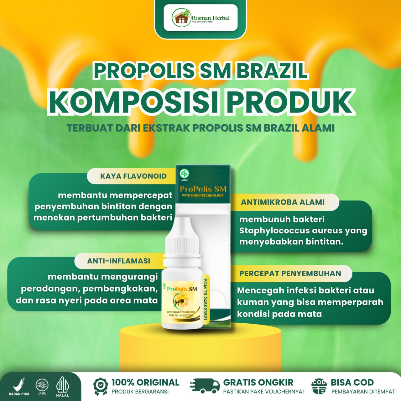 Jual Obat Mata Bintitan Benjolan di Kelopak Mata Benjolan Kalazion Obat ...