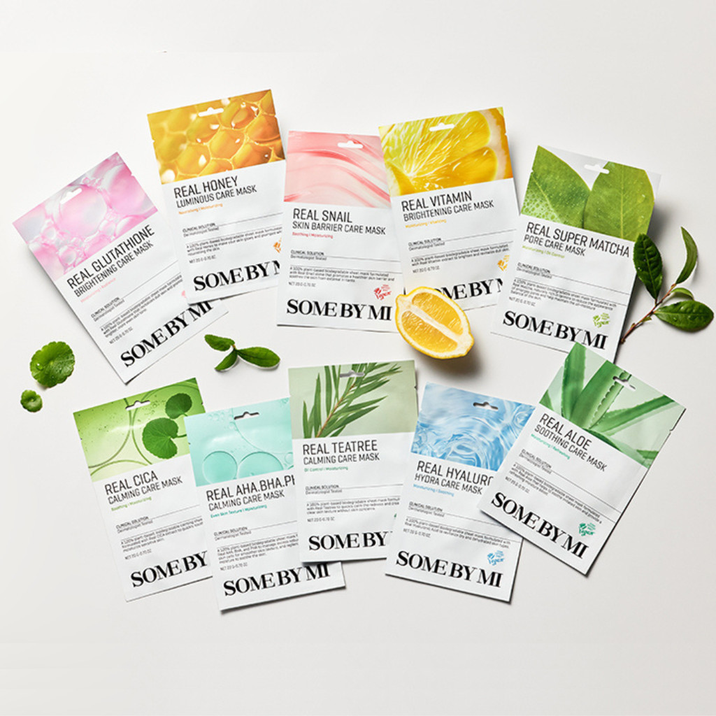 Jual Some By Mi Real Care Mask Line 1pcs/Masker Wajah | Shopee Indonesia