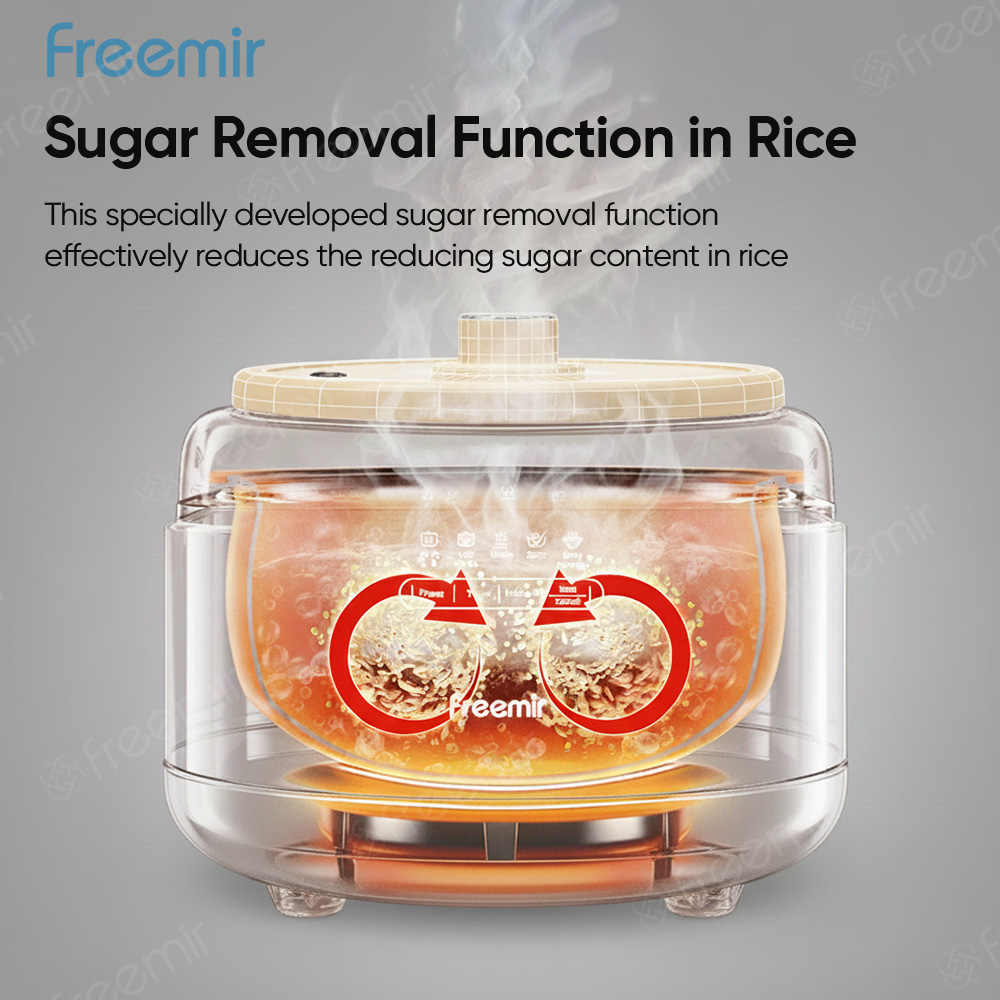 Jual freemir Rice Cooker 1.5L Rice Cooker untuk MPASI Bayi Hemat Waktu ...