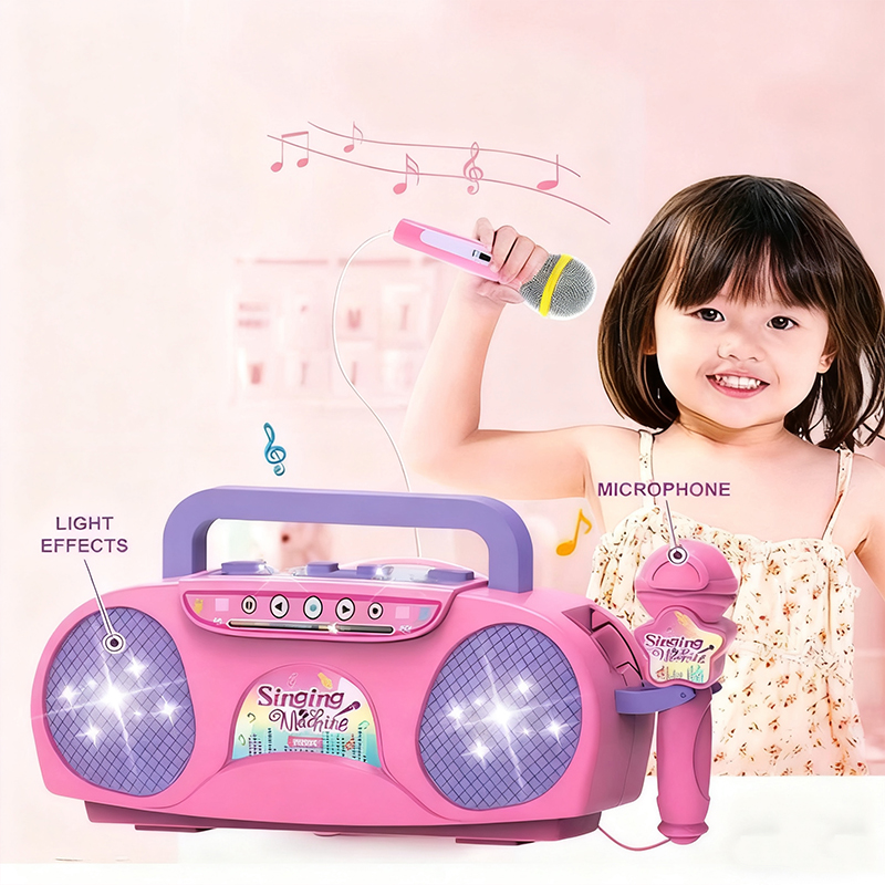 Jual Tatajoy Mainan Anak Mic Karaoke/Singing Machine Little Singer ...