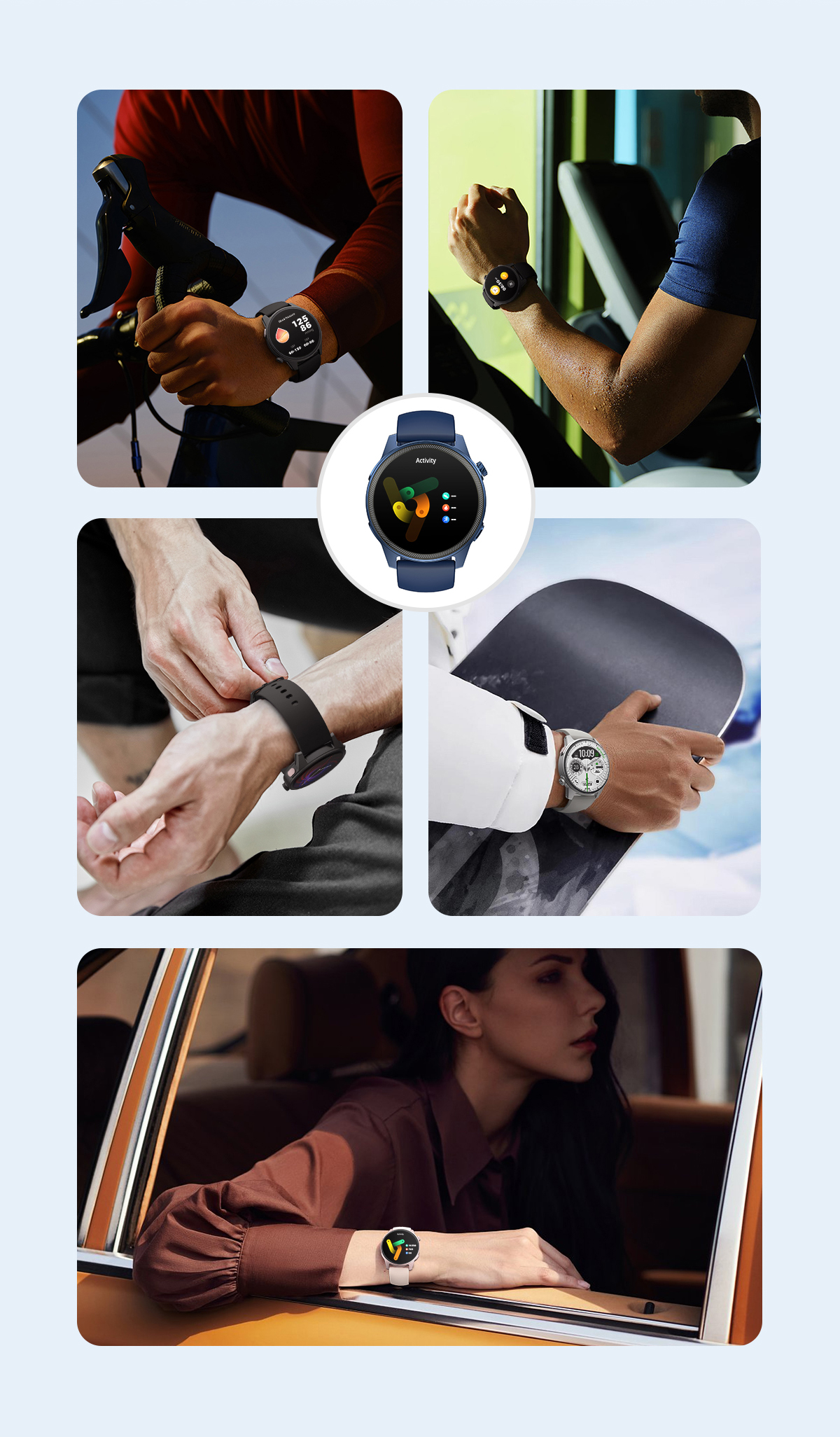 Jual Aolon Smartwatch 1.39 Inch AMOLED Screen Compass Bluetooth Call ...