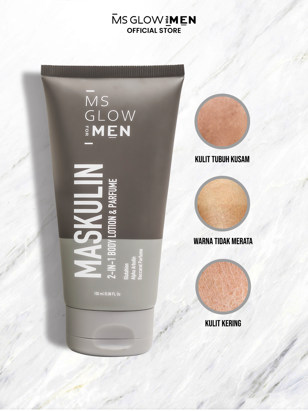 Jual MS Glow For Men - Maskulin - 150 ml | Shopee Indonesia