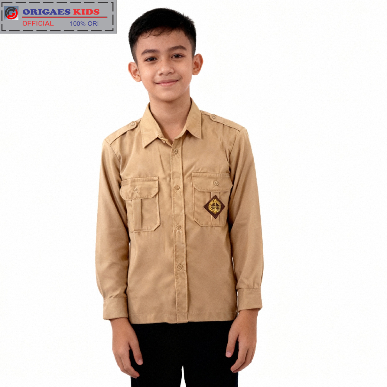 Jual ORIGAES KIDS - Seragam sekolah penggalang pramuka smp dan sma laki ...