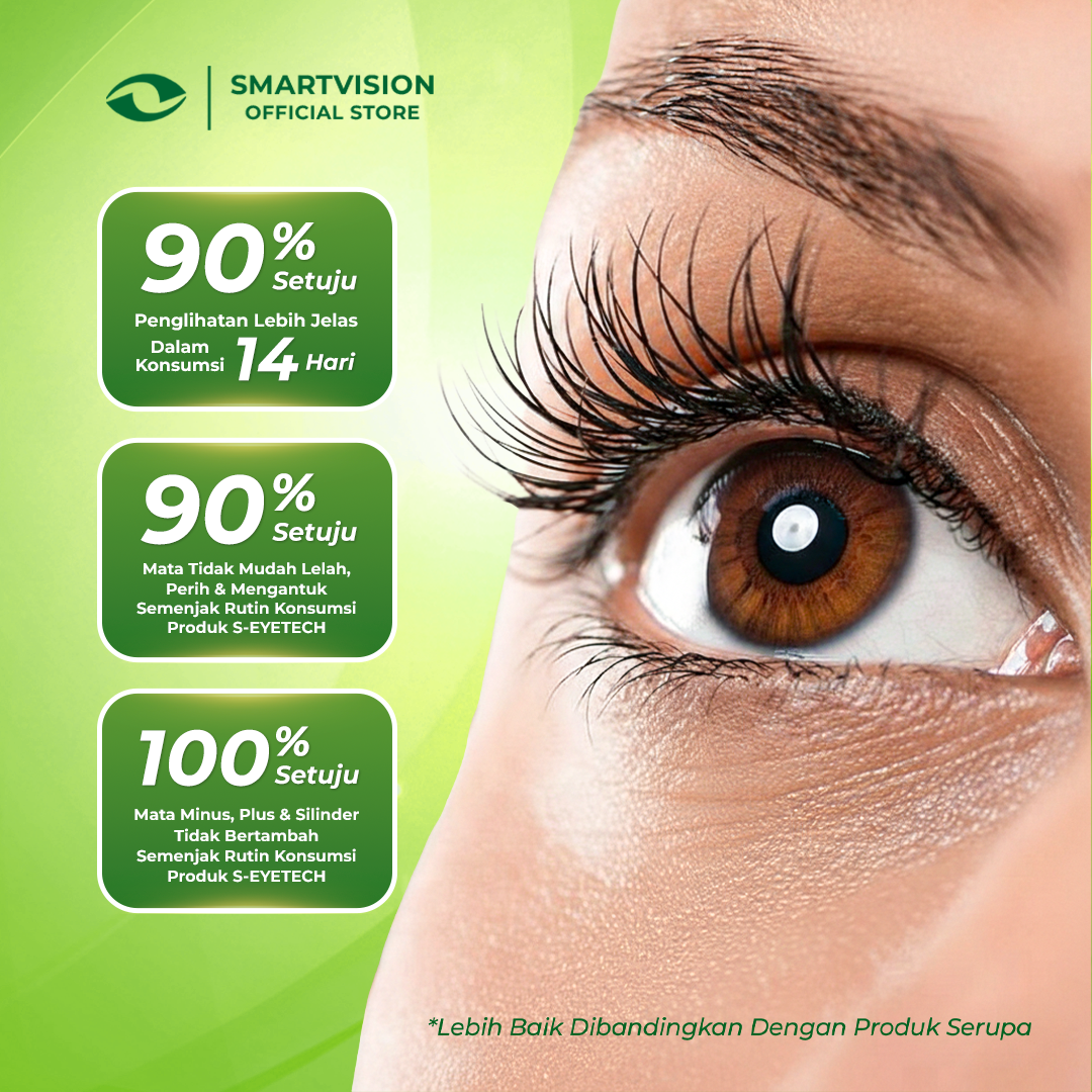 Jual Smart Vision - 1 Botol S-Eyetech 60 Kapsul | Obat Mata Minus ...