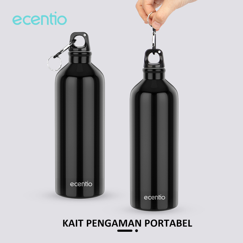 Jual ecentio outdoor botol minum Cangkir aluminium/Botol olahraga Leak ...