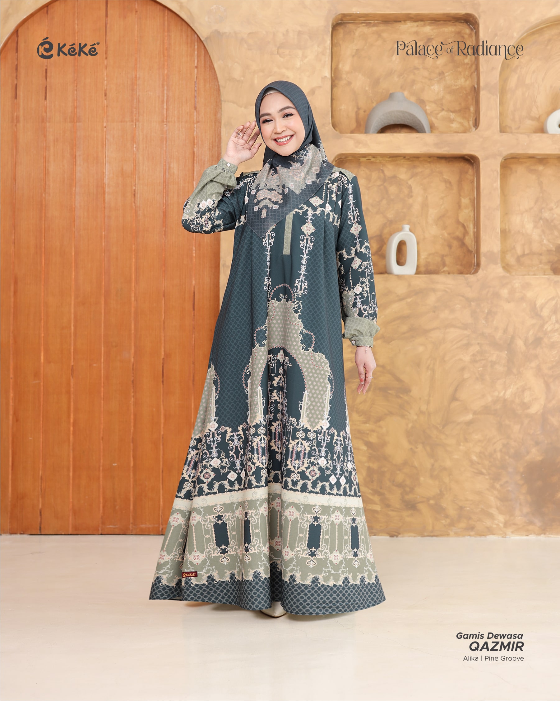 Jual Keke Busana | Baju Couple Ria Ricis Qazmir Series Sarimbit 2026 ...