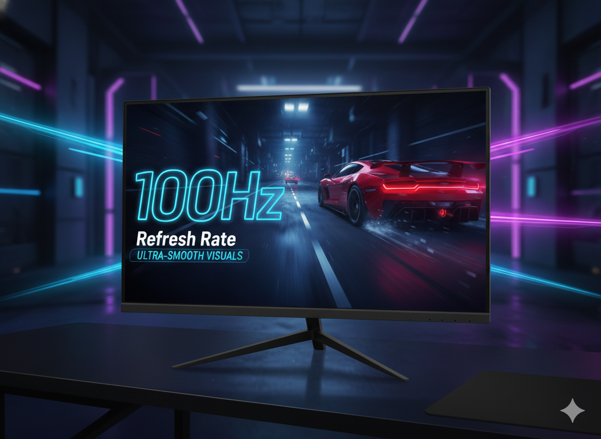 Jual Plusone - LED Monitor Kerja 24 Inch TF-G240 FHD - 100Hz Responsif ...