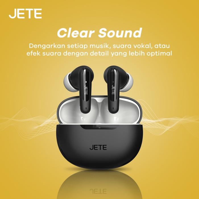 Jual JETE CE7 TWS Earbuds Headset Bluetooth 5.4 Playtime 24H Dual Mode ...