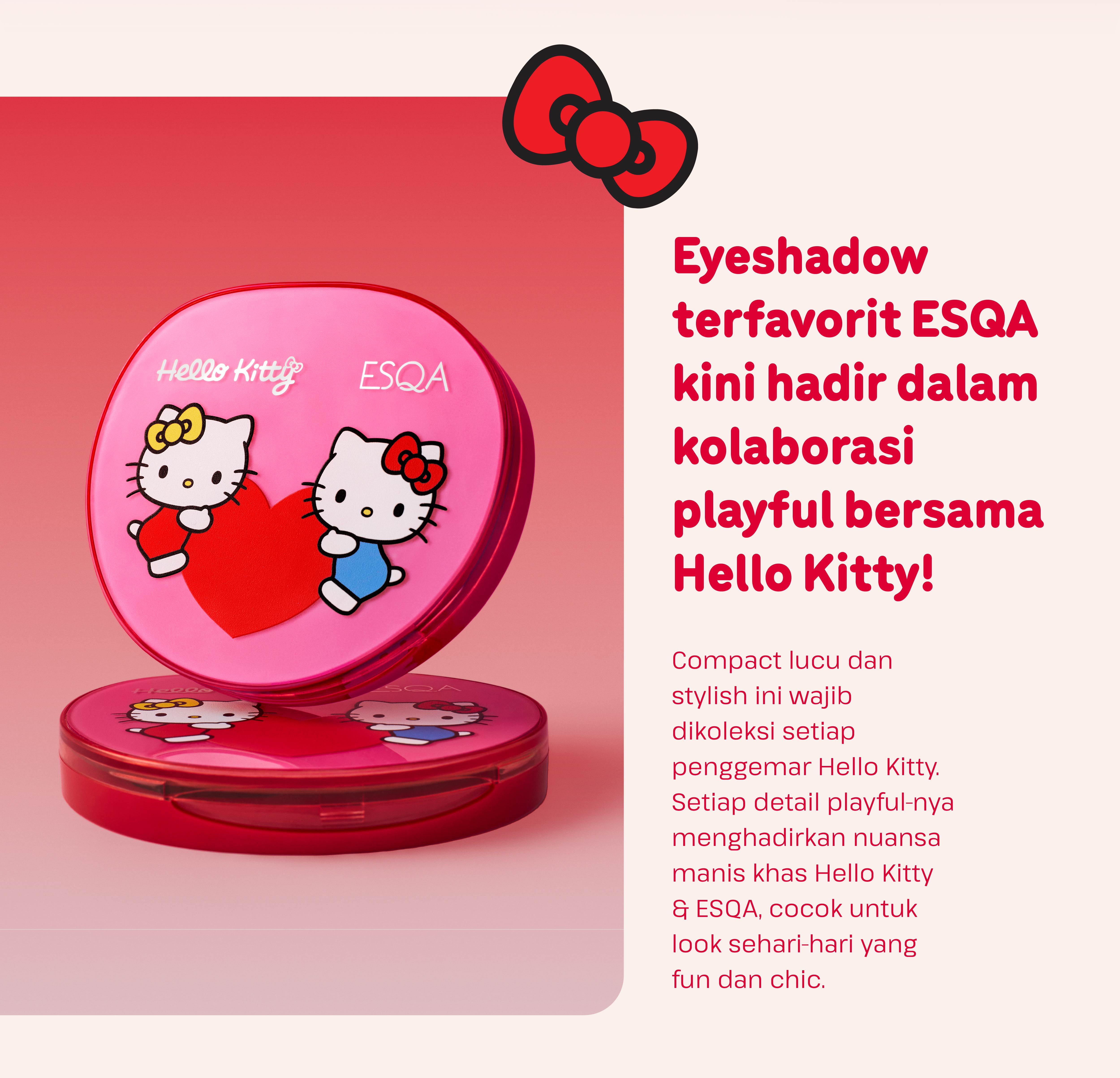 Jual ESQA x Hello Kitty Look at Me Eyeshadow Palette | Shopee Indonesia