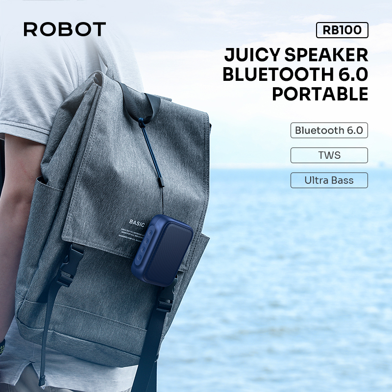 Jual ROBOT Speaker Bluetooth Super Bass Kuat Wireless Spiker Portable ...