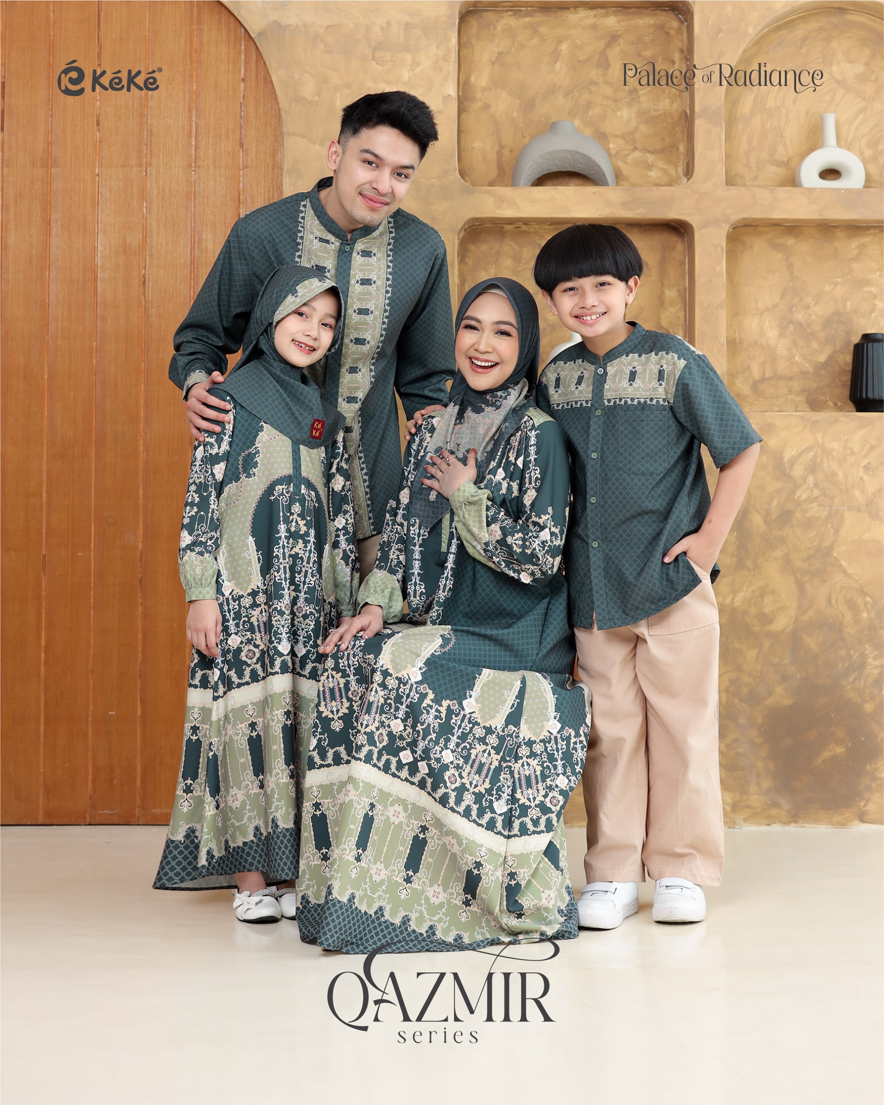 Jual Keke Busana | Baju Couple Ria Ricis Qazmir Series Sarimbit 2026 ...