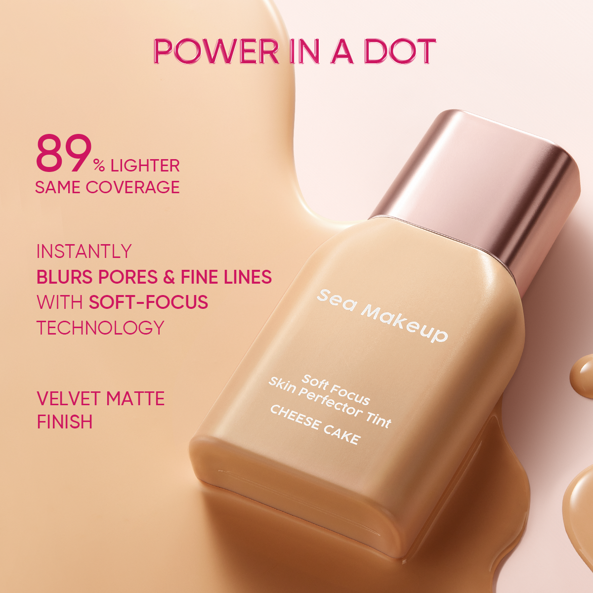 Jual New Launch Sea Makeup Soft Focus Skin Tint Perfector Tinted