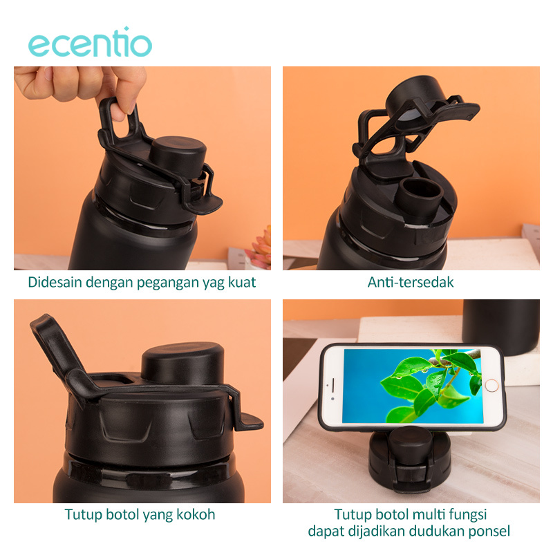 Jual ecentio outdoor botol minum Cangkir aluminium/Botol olahraga Leak ...