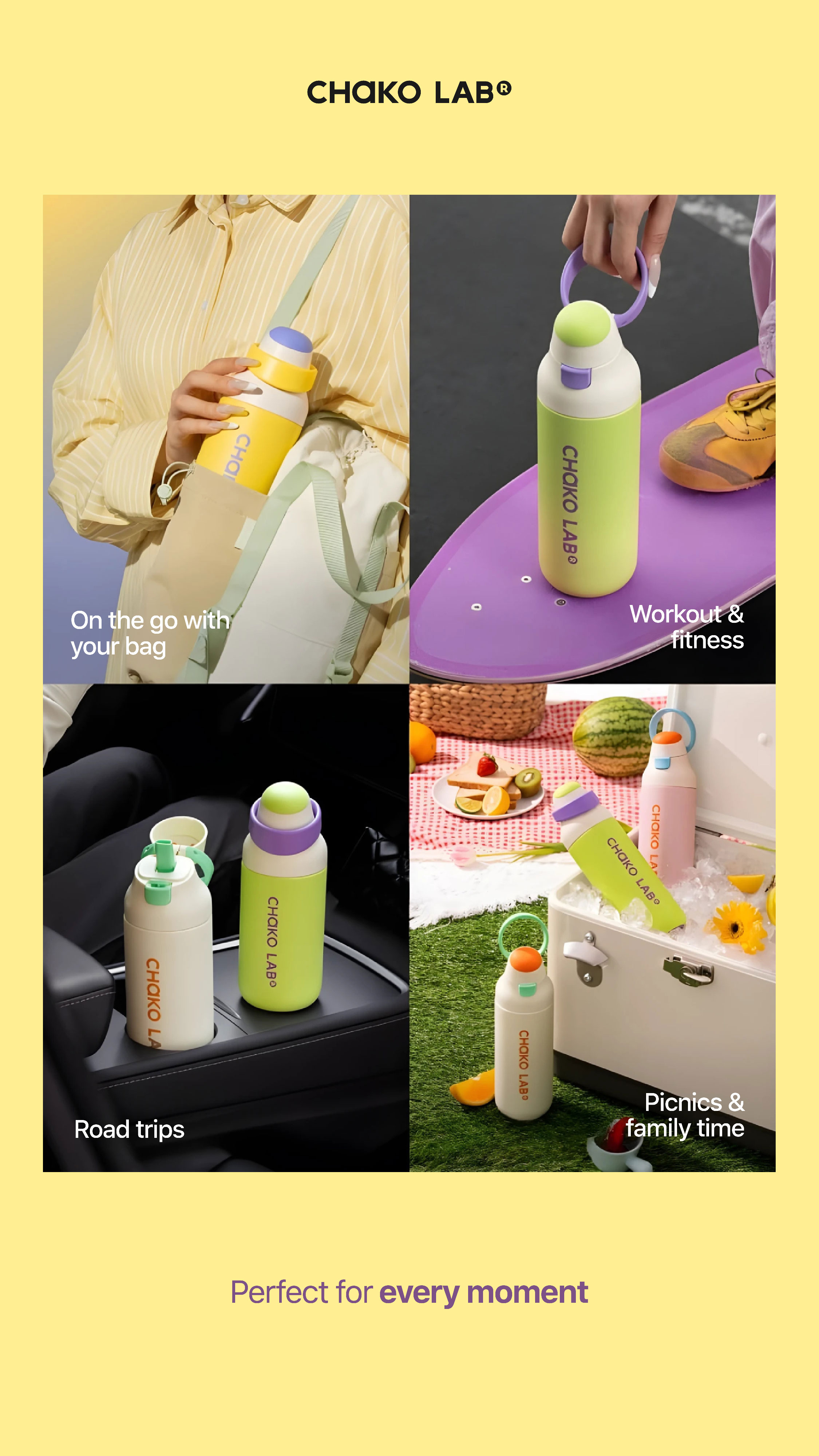 Jual CHAKO LAB KaDa DoubleSip Insulated Bottle Buddy (550ml) - Milk ...