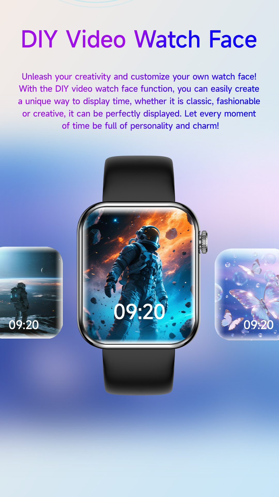 Jual BOZLUN M100 Smartwatch Wanita 60Hz 1.85 Inch Layar Besar IP68 ...