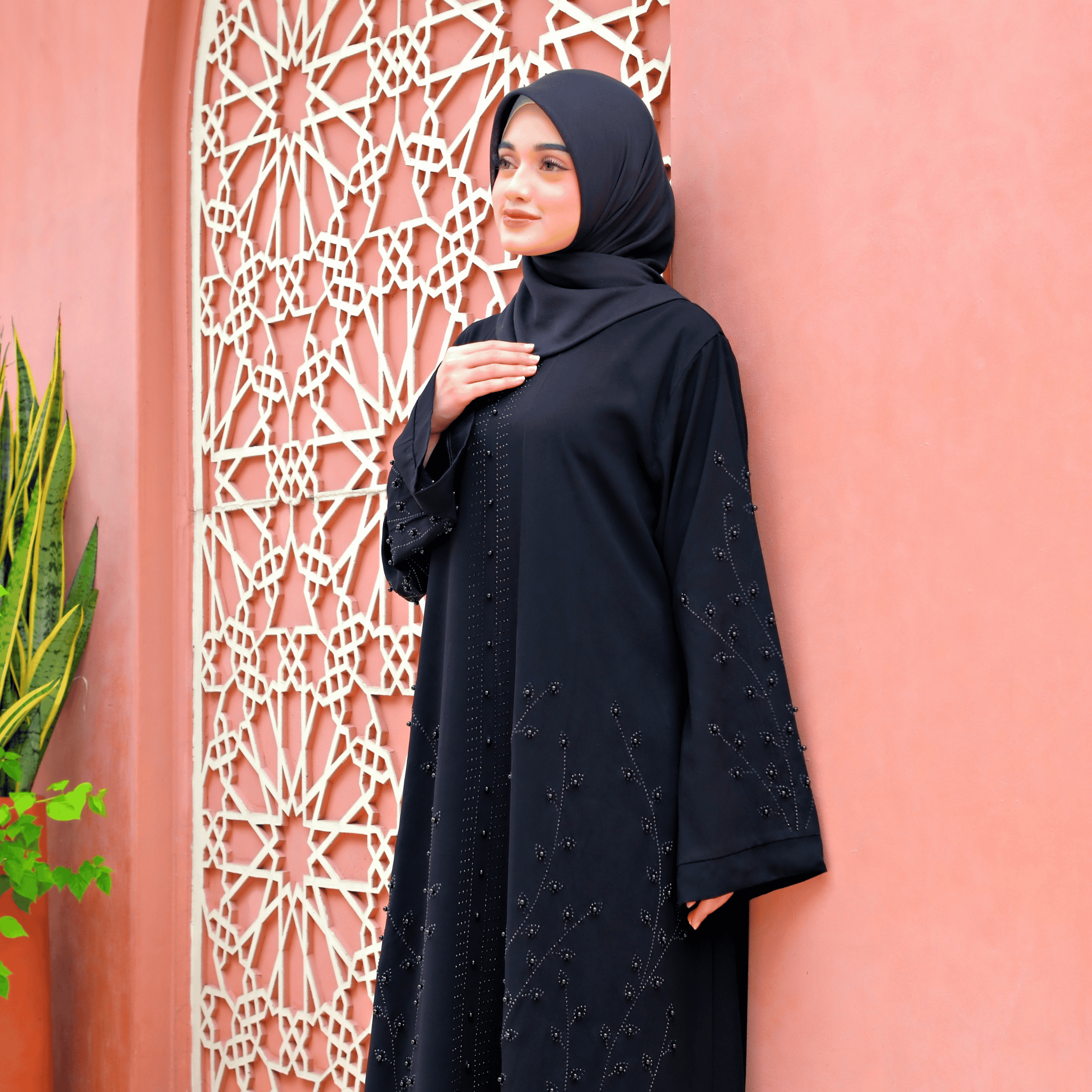 Jual Salaf Boutique - Halima Abaya Gamis Turkey Bahan Jetblack Premium ...