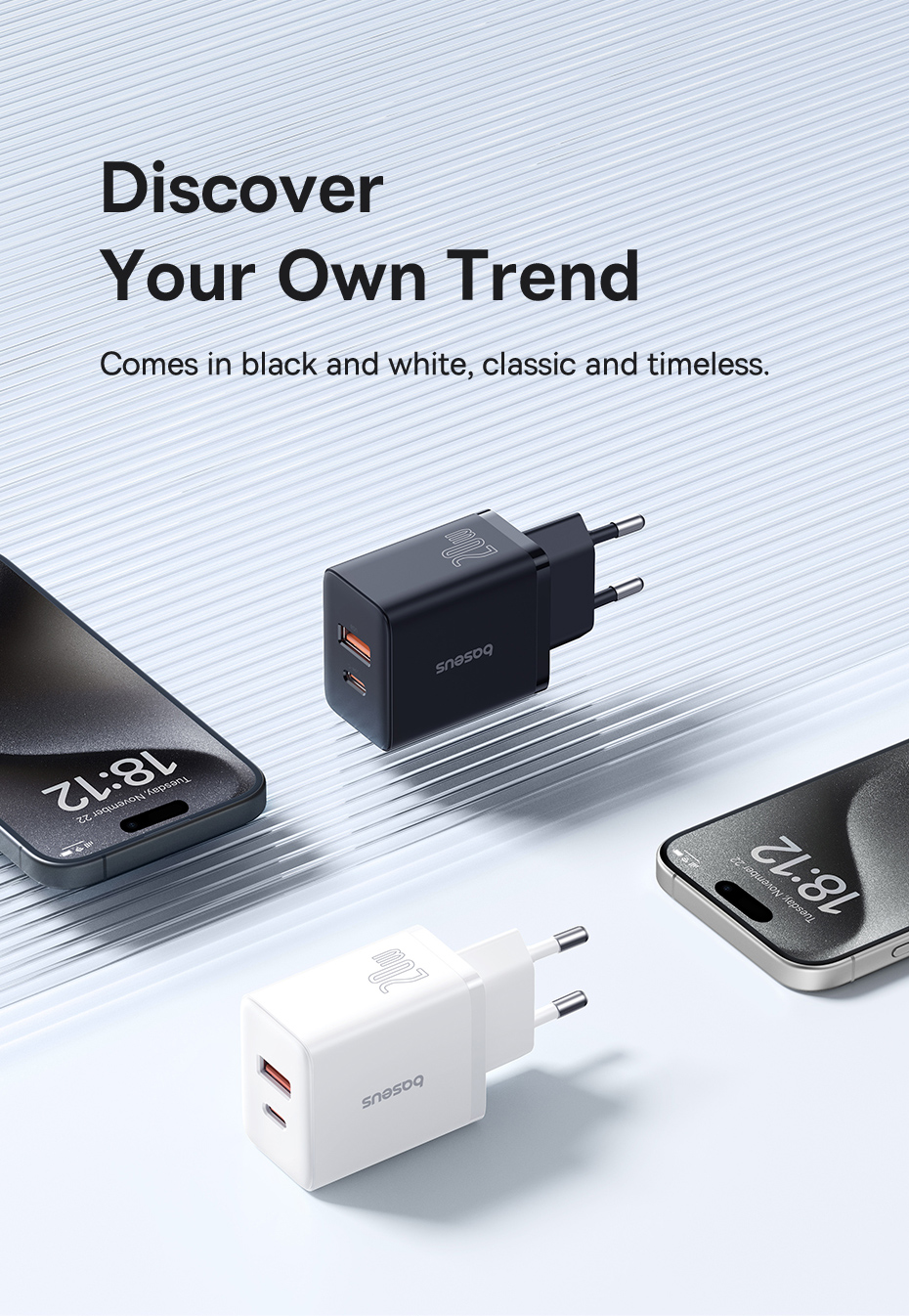 Jual Baseus Charger Mini Cube Fast Charging C+U 20W EU BCT Cooling ...