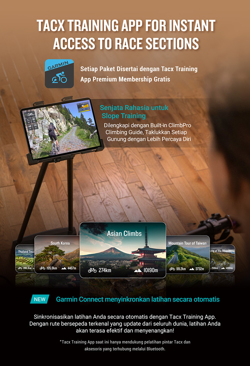 Jual Garmin Tacx Alpine - Black (Gradient Simulator) | Shopee Indonesia