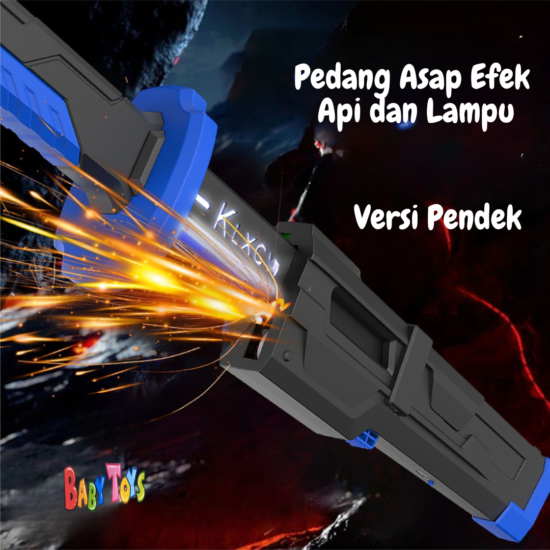 Jual BabyToys Mainan Pedang Percikan Api Lampu Versi Pendek Anak LED ...
