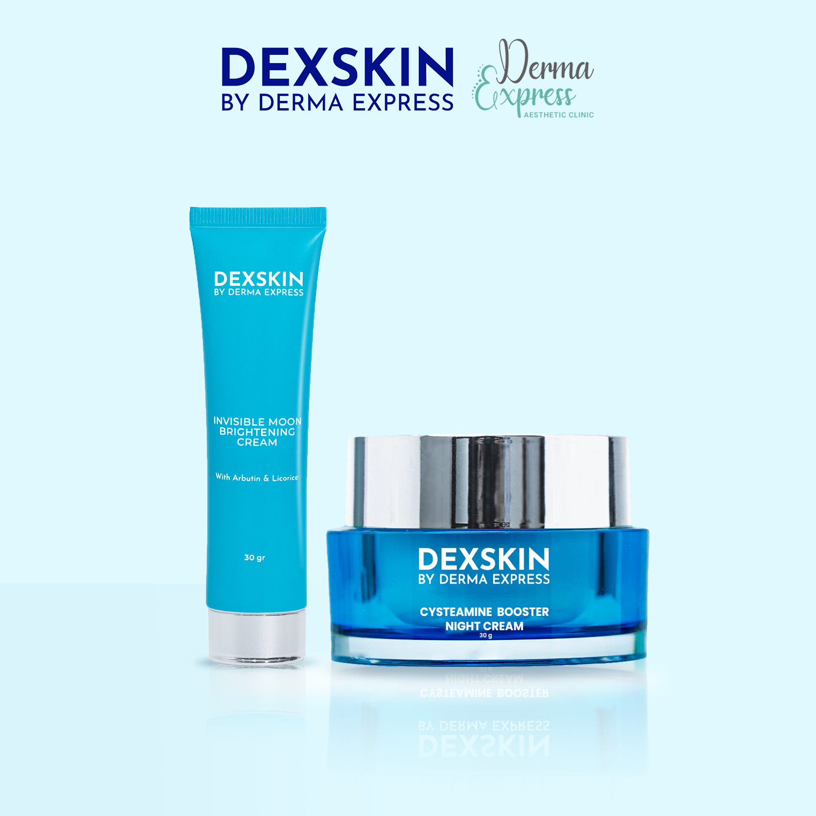 Jual Bundling Invisible Moon + Cysteamine Booster Night Cream | Shopee ...
