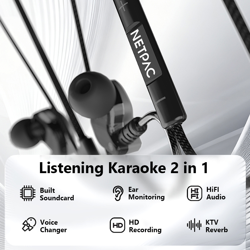 Jual NETPAC H6 Soundcard Headset Earphone Bluetooth Live dengan ...