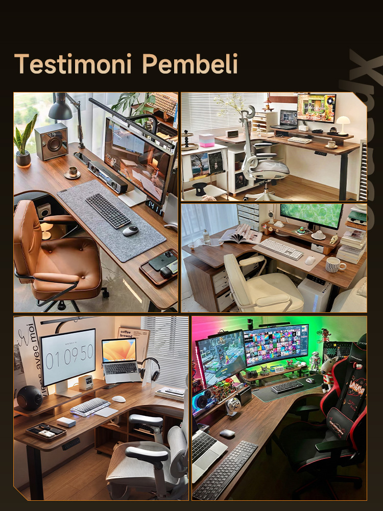 Jual Xpanse Meja L Elektrik Adjustable Desk Ganti Baru Meja Kerja Sudut ...