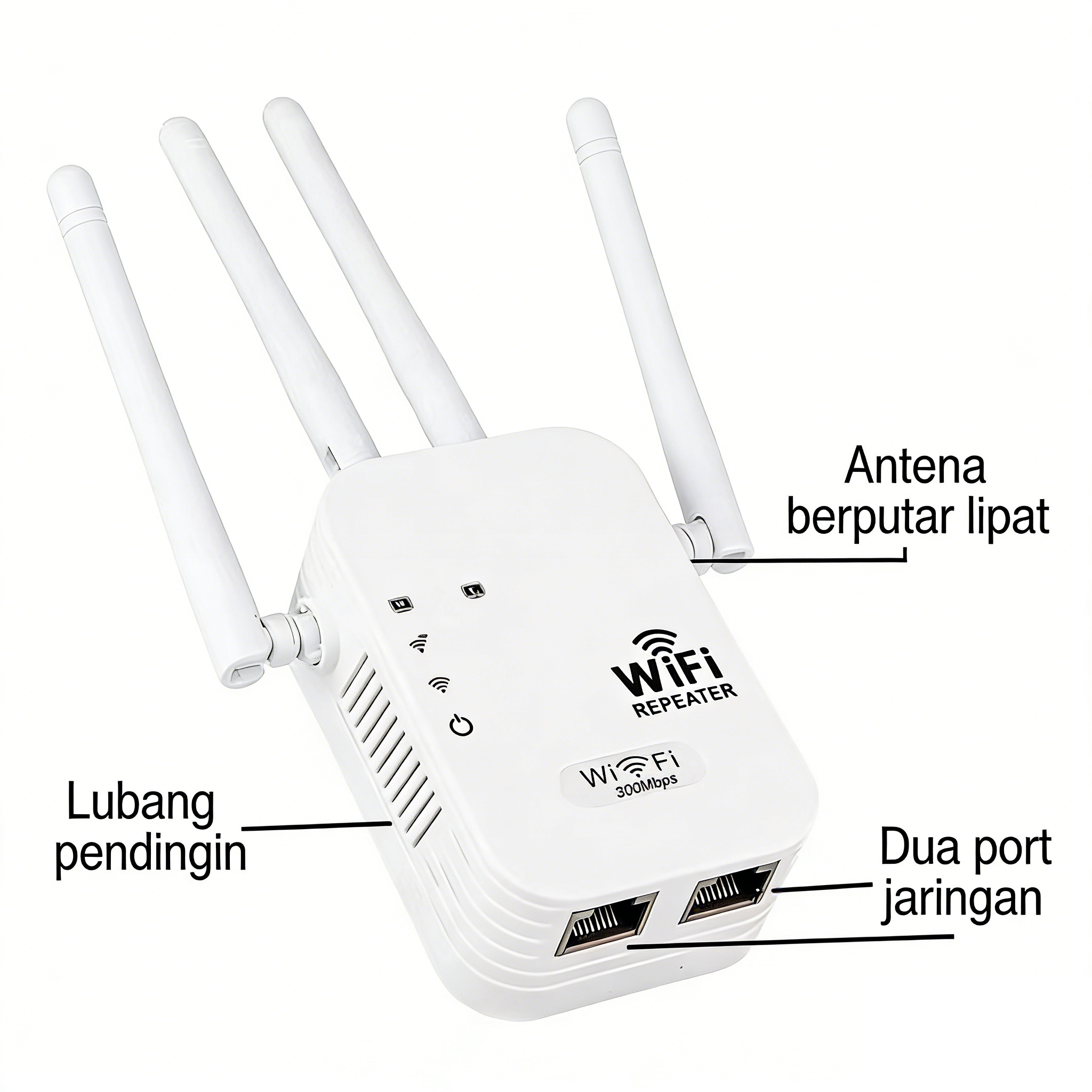 Jual Wireless Router Repeater Jaringan WiFi 1200Mbps 2 Band 2.4G+5GHz ...