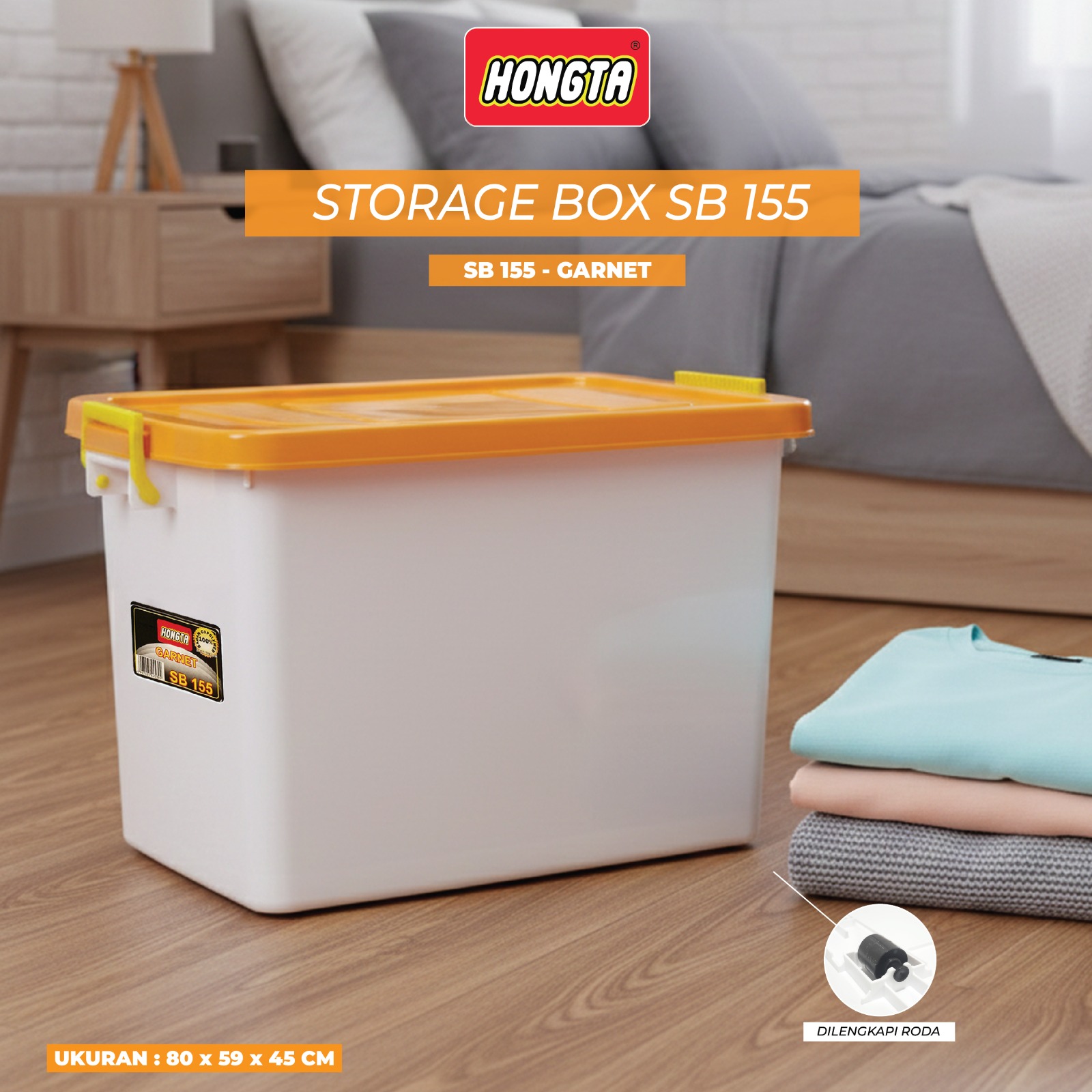 Jual HONGTA - Storage box SB 155 Tempat Penyimpanan Kotak Pemilu, kotak ...