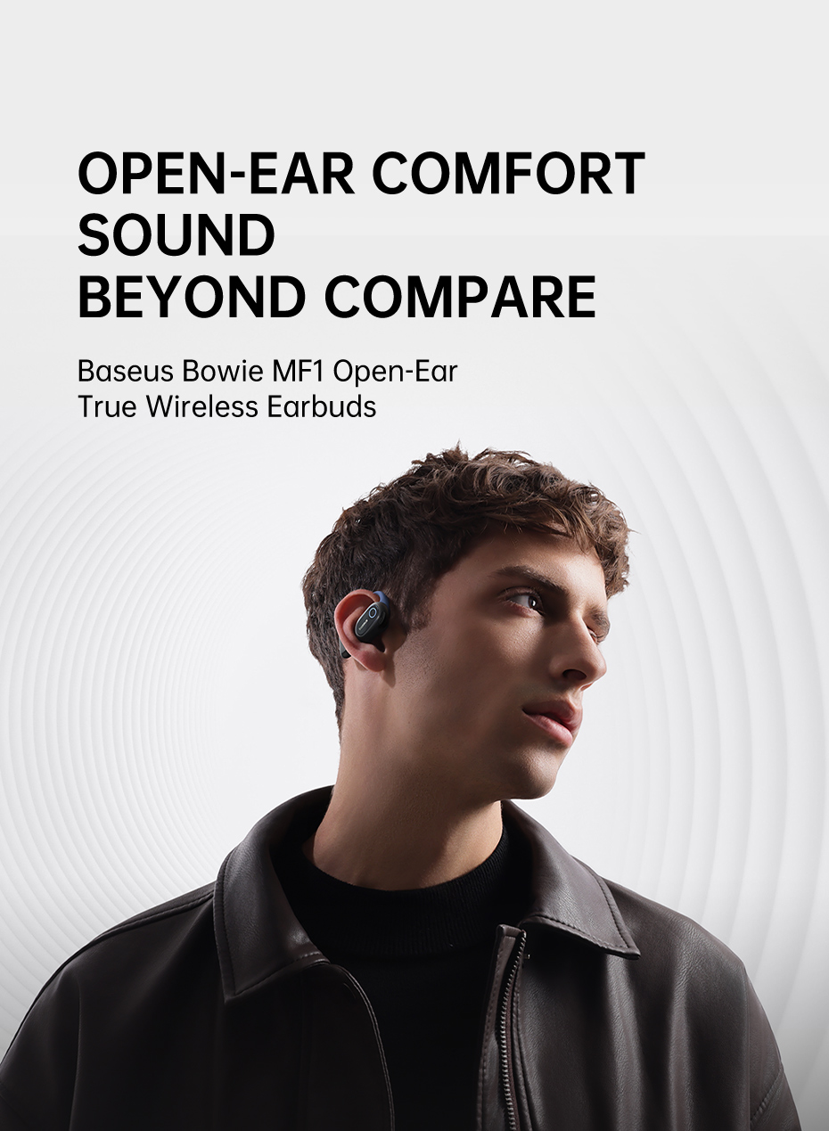 Jual [NEW PRODUCT] Baseus OWS Eli 15i Fit Open-Ear Earbuds Sport 60 Jam ...