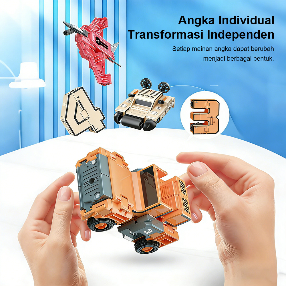 Jual WETECH 0-9 Digital Robot Angka Deformasi Besar Number Transfrmer ...