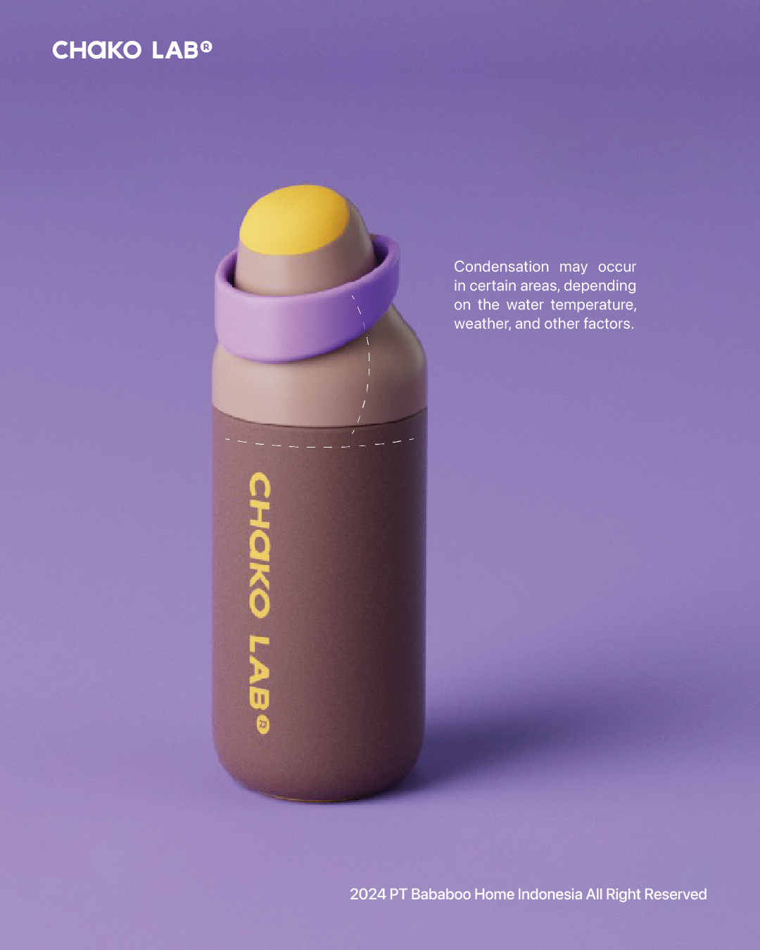 Jual CHAKO LAB KaDa DoubleSip Insulated Bottle Buddy (550ml) - Milk ...