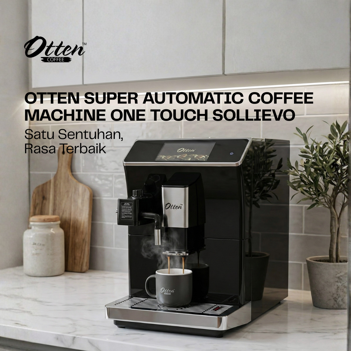 Jual Otten - Super Automatic Coffee Machine One Touch (Sollievo ...