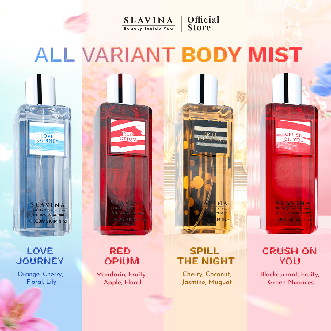 Jual [All Variant] SLAVINA Body Mist by Nagita Slavina – Parfum Wanita ...