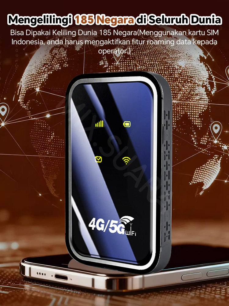 Jual MIX.SUARA Wifi Portable 4G All Operator Bisa Dibawa,Router Mini ...