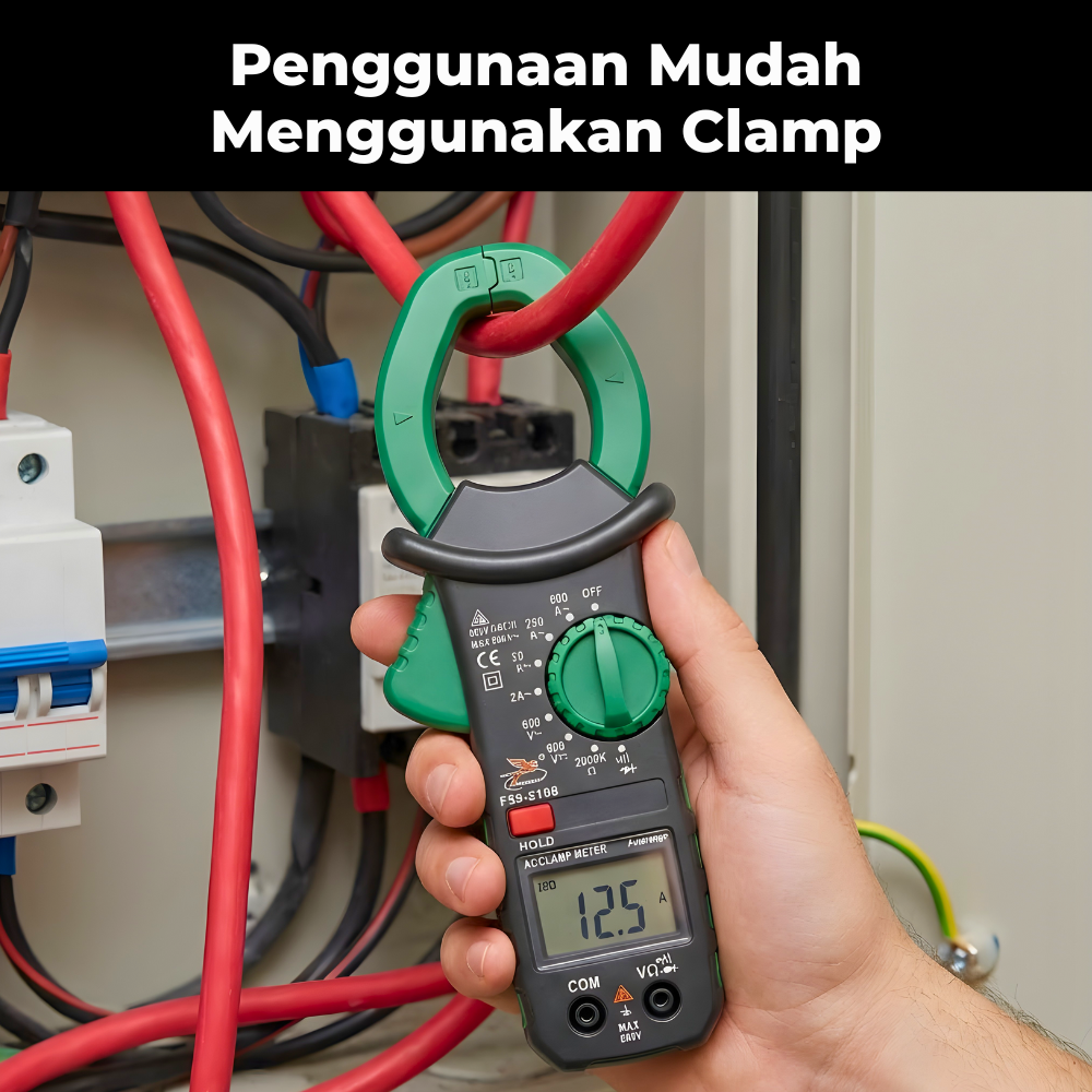 Jual FEIBAO Multimeter Digital AC/DC 1000V | Pengukur Arus Tegangan ...