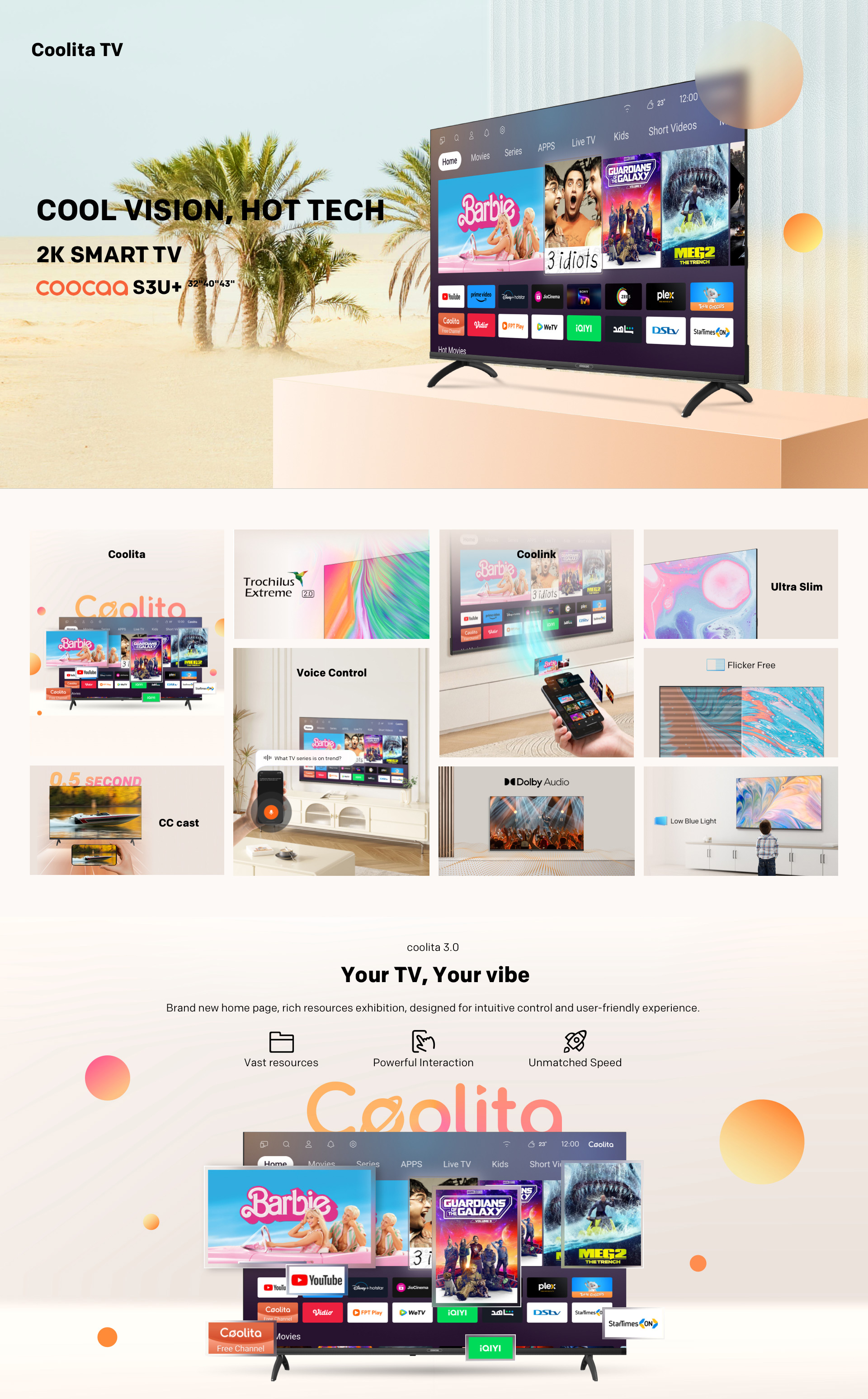 Jual COOCAA 32 inch Digital Smart TV - OS Coolita - Digital TV - Wifi ...