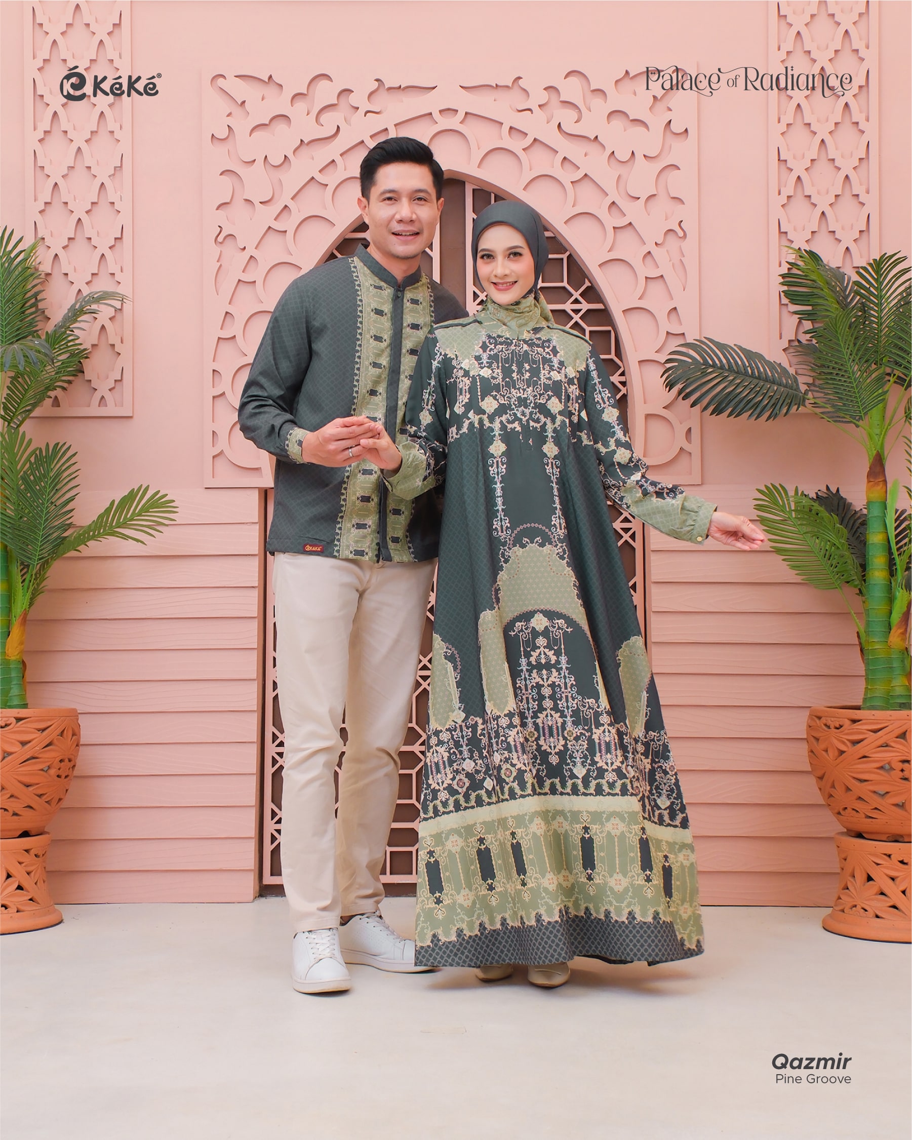Jual Keke Busana | Baju Couple Ria Ricis Qazmir Series Sarimbit 2026 ...