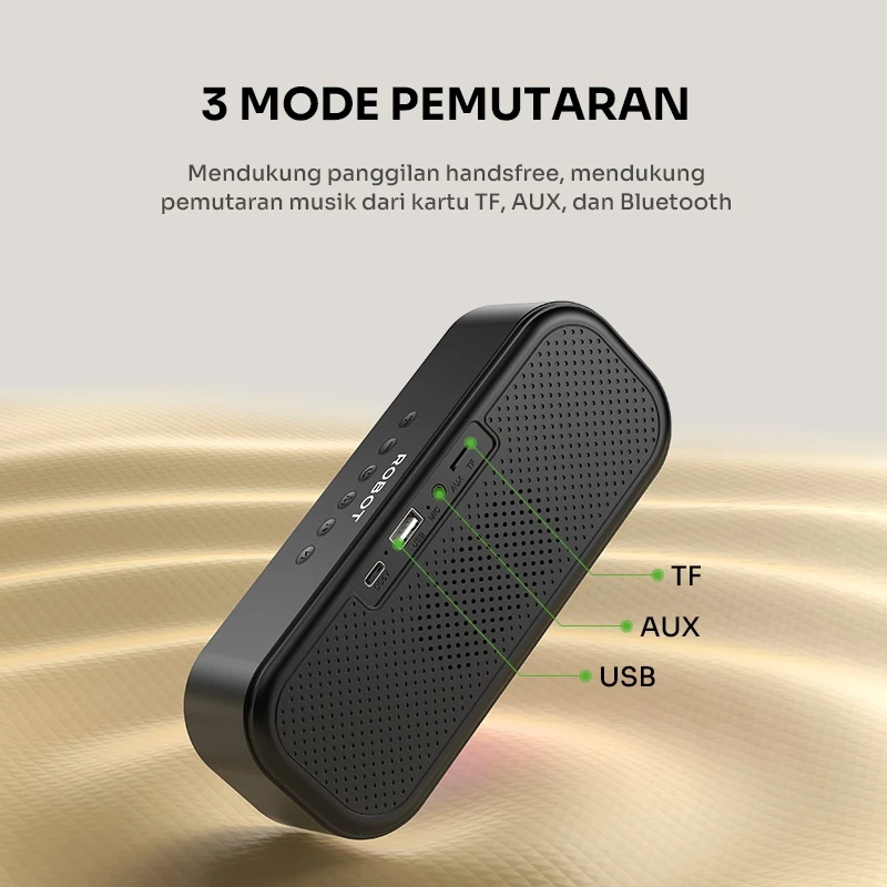 Jual ROBOT Speaker Bluetooth 5.3 Super Bass Kuat Jernih Spiker Wireless ...