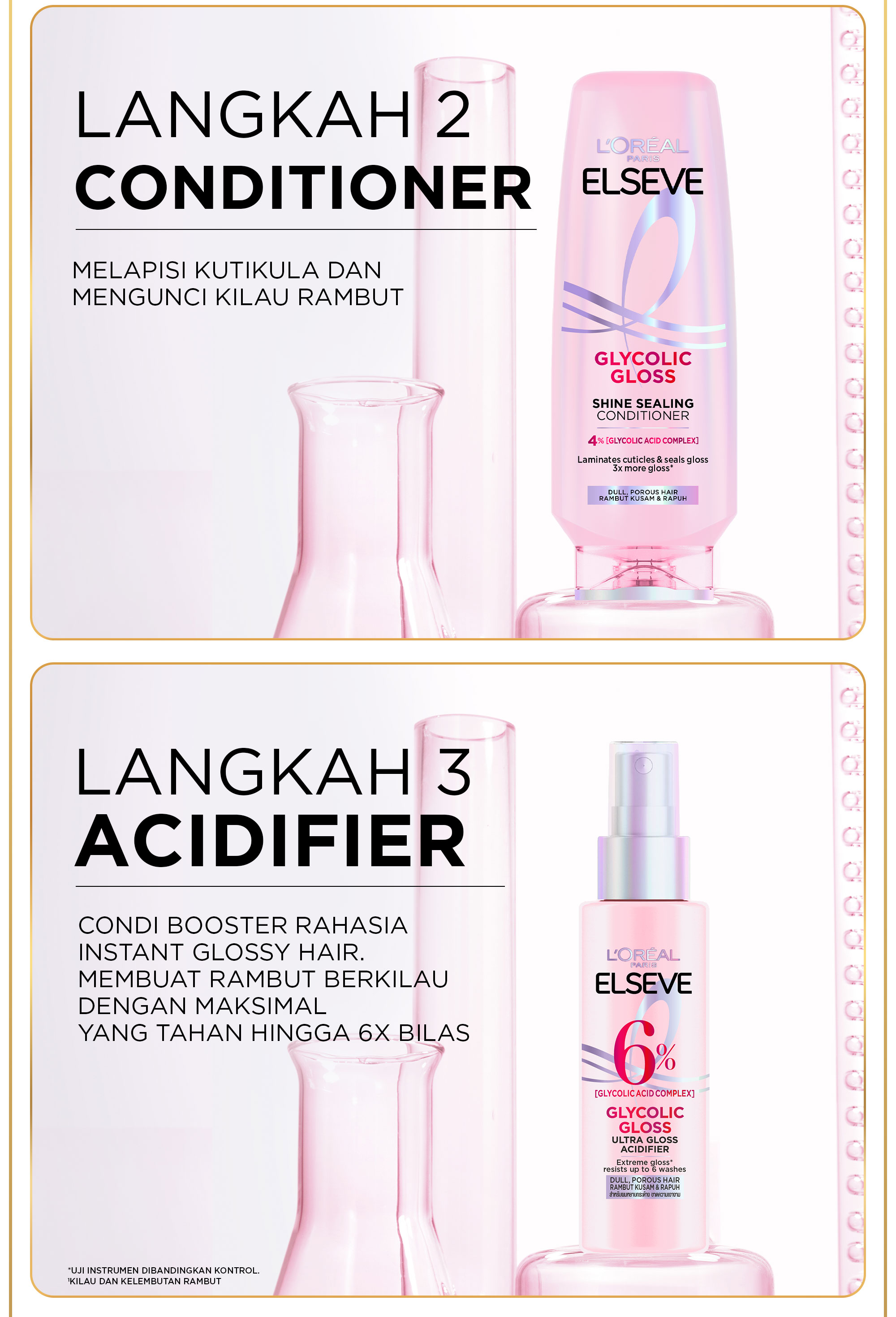 Jual [BARU] L'Oreal Paris Elseve Glycolic Gloss Serum 80ml - Perawatan ...
