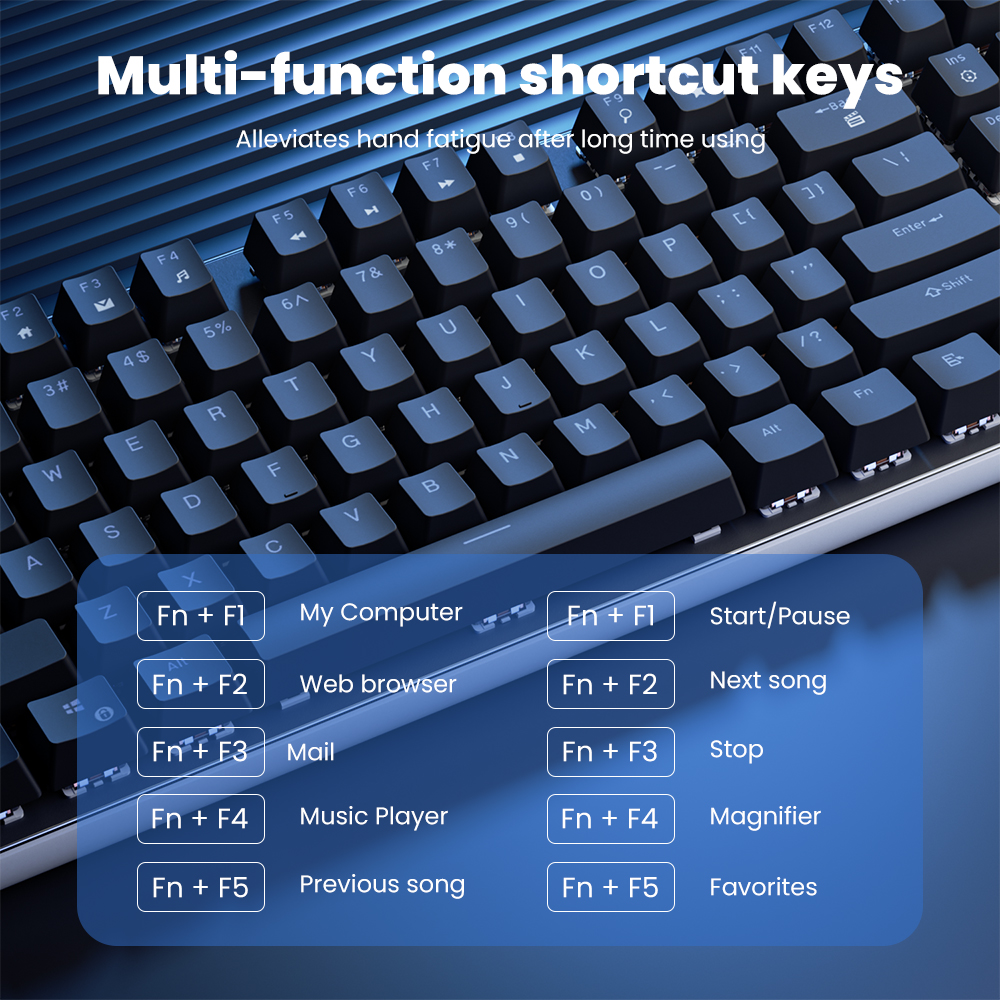Jual Royal Kludge Rk918 Full Rgb Backlit Wired Mechanical Keyboard ...