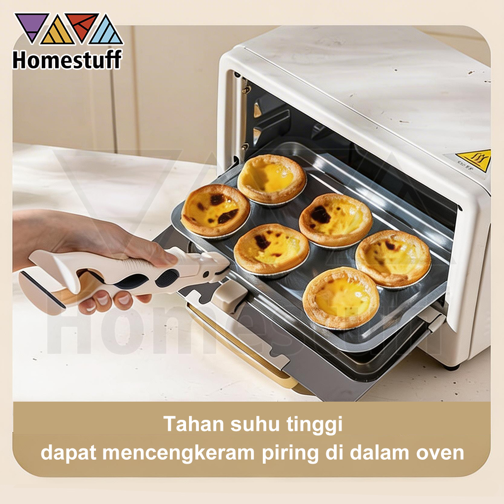 Jual HOMESTUFF 3-in-1 Anti Scald Clip Silikon Anti Slip /Clip Food ...