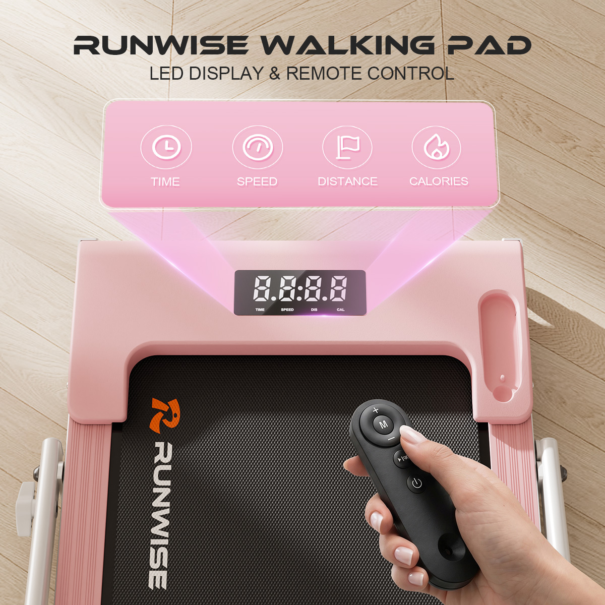 Jual RUNWISE K3 Pro Treadmill Low Watt / Walking Pad Lipat / Alat ...
