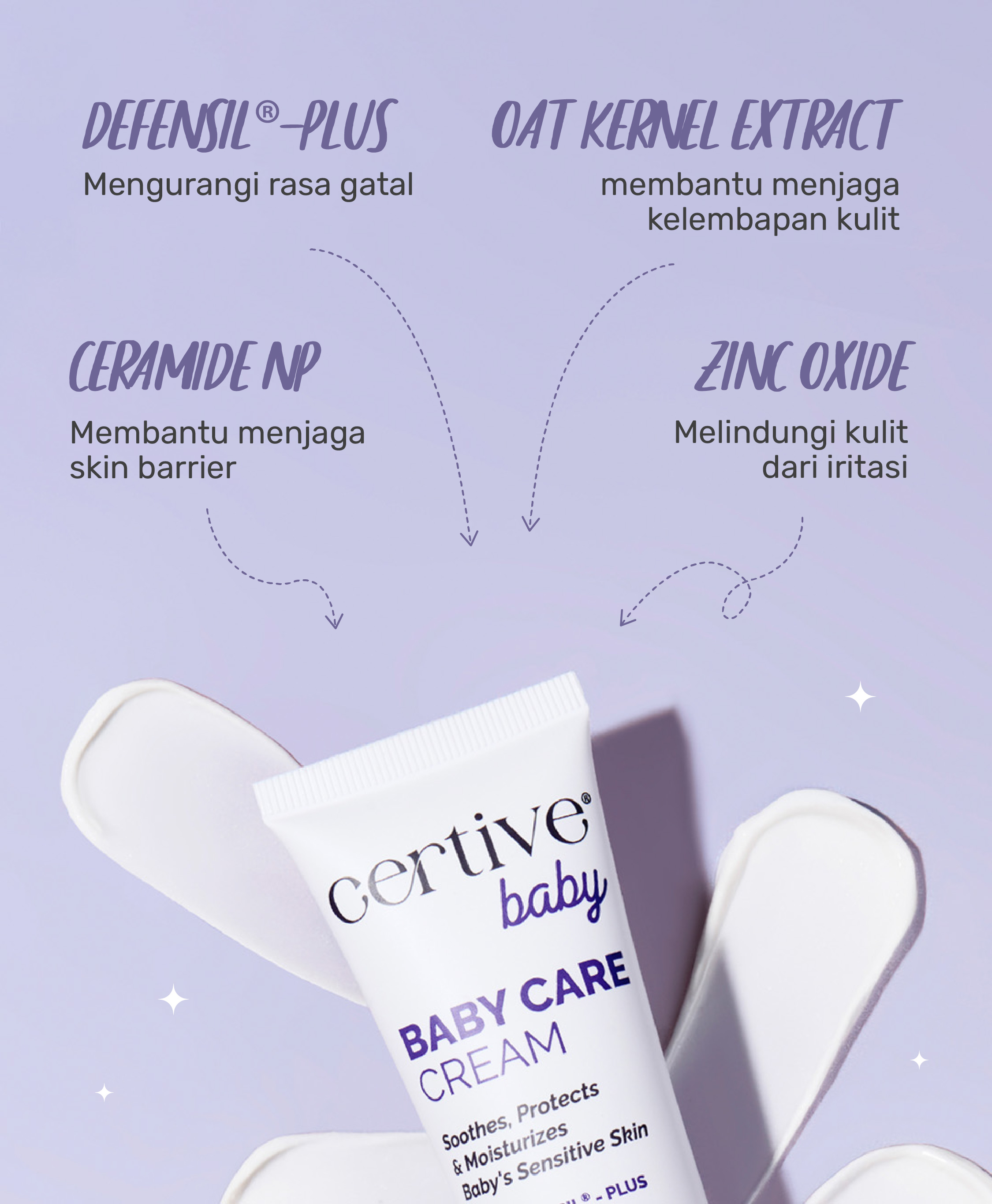 Jual Triple Pack Certive Baby Care Cream 50ml - Krim Bayi untuk ...