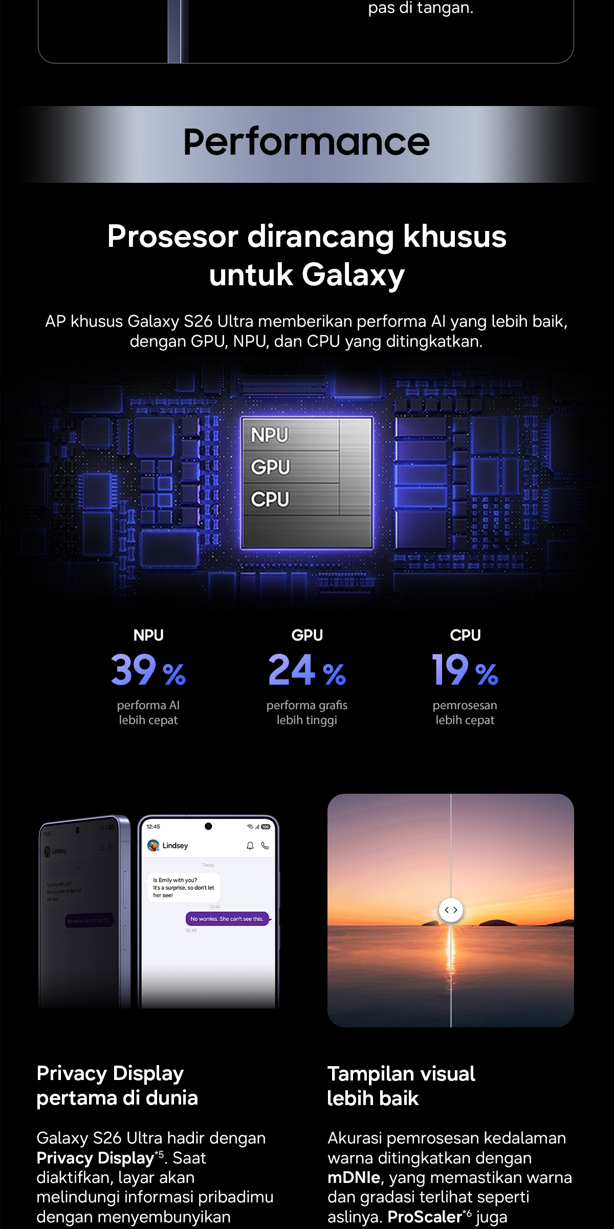 Jual Samsung Galaxy S26 Ultra 12/512GB - Cobalt Violet | Hp AI ...